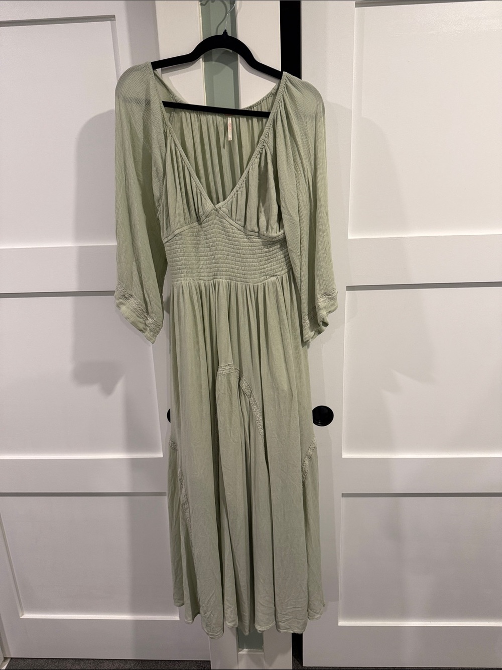 Free People Mint Boho Maxi Dress